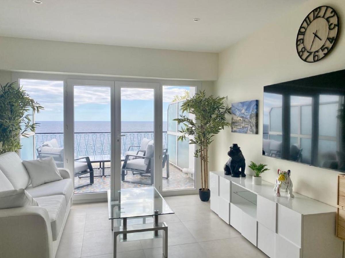 Sea Front View Top Roof Flat Nice Bagian luar foto