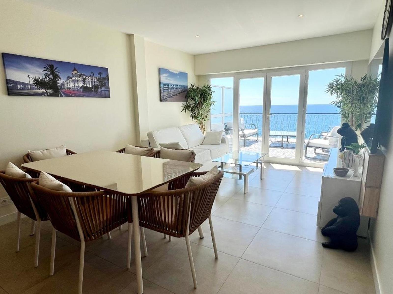 Sea Front View Top Roof Flat Nice Bagian luar foto